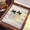 Aretes Perla Aguja de Plata Coreana Plata Esterlina de Alta Gama Retro Europeos y Americanos Aretes de Verano Nicho para Mujer Lujo Accesible