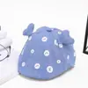 Gorra de Béisbol para Bebé con Lindo Estampado de Puntos y Visera Suave, Sombrero de Sol para Primavera y Otoño, Gorra de Béisbol de Dibujos Animados para Bebés y Niños Pequeños, Estilo Coreano Moderno