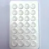 28 Ventosas de Silicona para Teléfonos Móviles, Soporte de Pared Fuerte para Espejos de Baño, Gimnasio, Baño, Cocina Gadget de Ventosa de Silicona