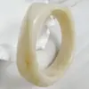 Yongge Accesorios Pulsera Sencilla Estilo Ins Degradado Color Café, Pulsera Abierta de Polígono Irregular Acrílico Curvado