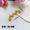 H6Yu Leque de Seda Artesanal Materiais e Acessórios DIY, Patches de Tecido, Cola, Moldura Decorativa, Decorações de Patches de Tecido, Patches de Acabamento de Borda, Dourado