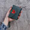 Monedero de Color Sólido con Borla de Frutas y Verduras Shein 70% de descuento Cartera Estilo Ins Cartera para Mujer Portatarjetas de Estudiante Cartera Delgada
