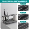 Nuevo producto transfronterizo: Alfombrilla absorbente de tierra de diatomeas para lavabo, alfombrilla de secado rápido para encimera de baño, pequeño soporte para cepillo de dientes eléctrico