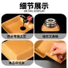 Pratos Descartáveis Atacado Bandejas de Papel Kraft Caixas para Lanches Refeições Embalagens de Pratos Talheres Yakitori Piquenique Churrasco