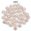 Ventas Directas de Fábrica Receptáculo de Girasol Redondo Doble Capa Flor Diamante DIY Lazo Bolsa para Zapatos Accesorios para Ropa Accesorios Diamante Garra