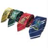 Corbata Harry Potter Gryffindor Slytherin Ravenclaw herch Pach College insignia en stock al por mayor
