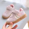 Zapatos estilo alemán para niñas Colección Primavera/Otoño 2026 Zapatos tipo skate de caña baja para niños Antideslizantes Ligeros Para bebés y niños pequeños Zapatos para caminar y deportivos para niñas