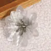Decoración de Nuevo Producto Tingzhi Accesorios para Decoración de Corona de Navidad Flores de Navidad Flor Roja Pequeña Simulada Venta al por Mayor