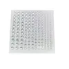 Adesivos de Diamante Autoadesivos Acrílico Transparente Adesivos Decorativos para Rosto e Testa de Crianças Adesivos de Pérola Adesivos de Cristal Gema DIY