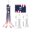 Amazon Cross-Border EUA 250º Aniversário Bandeira Cata-vento Decoração Externa de Jardim Bandeira Pendurada para Direção do Vento Cata-vento do Dia da Independência