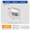 Laminado Clip Móveis Hardware Liga Tipo Prego Armário Roupeiro Vidro Boca de Peixe Clip Divisória Clipe Porta-Laminado Atacado