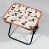Suministrado directamente por el fabricante, taburete plegable mini portátil para uso en exteriores, adecuado para montar puestos, dibujar y ocio, se puede imprimir con un logotipo