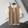 Transfronterizo [Versión Correcta] 26 Camisa Polo de Verano para Hombre de Negocios Estilo Nuevo con Cuello Campana y Mangas Cortas, Estilo Europeo y Americano, Alternativa de Comercio Exterior