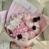 Rayas de Amor Ligero Venta al por Mayor de Fábrica Día de San Valentín 520 Regalo Flor Papel de Envoltura Decorativo Papel de Embalaje para Ramo