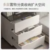 Mesita de Noche Nórdica para Uso Doméstico, Simple Mesita de Noche y Gabinete de Almacenamiento con Cajón al Pie de la Cama, Mini Gabinete de Almacenamiento, Gabinete de Mesita de Noche para Dormitorio Pequeño