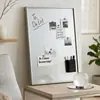 Nuevo Tablero Magnético de Acero Inoxidable Imán para Refrigerador Pintura Decorativa DIY Pared de Fotos Creativa Arte de Pared de Sala de Estar de Gama Alta Entrada