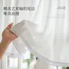 Cortina de pantalla de privacidad translúcida sin perforación, media cortina para cocina, cortina de puerta, cortina corta, pantalla fantasma, el fabricante transfronterizo puede enviar por cuenta propia