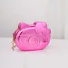 Nueva Bolsa de Cámara Acrílica 2025 para Niñas, Bolso Cruzado de Gato Lindo, Mini Bolso de Gelatina con Cadena, Bolso Pequeño de Moda