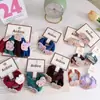 Lindo Dibujo Animado Oso Pequeño Anillo de Toalla Pinza para el Cabello Elástico No Lastima el Cabello Goma para el Cabello Pasador Niños Banda Elástica para Cola de Caballo Cuerda para el Cabello Accesorios para el Cabello