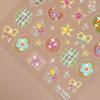 Redanco nuevo 5D relieve explosiones gelatina caramelo concha luz pegatinas para uñas estéreo pegatinas para uñas Dr-1042
