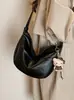 Bolsa transversal Yuezi estilo retrô Maillard popular deste ano 2026 nova tendência versátil moderna casual bolsa de bolinho