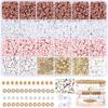 2064 peças pulseira de menina com contas de argila contas do alfabeto fazendo terno Amazon Hot Sale DIY acessórios de joias