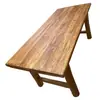 Mesa de madeira de olmo antigo painel de madeira maciça mesa de centro retrô suporte de chá mesa de jantar longa tampo de mesa de madeira crua para casa balcão de bar mesa longa escrivaninha