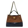 Bolsa grande de alta qualidade para mulheres 2026 nova bolsa transversal versátil com corrente bolsa de ombro única da moda para o dia a dia