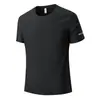 Camiseta de Verano de Manga Corta para Pareja 2026, Seda de Hielo con Ondas de Agua, Sin Costuras, Cuello Redondo, Secado Rápido, Sensación Fresca, Color Sólido, Camiseta Deportiva Elástica