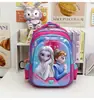 Mochilas Escolares de Nuevo Estilo Transfronterizas de 16 pulgadas, Mochilas Escolares de Cáscara Dura para Niños de 1 a 5 Años, Mochilas Escolares 3D para Estudiantes, Dibujos Animados Lindos, Universales para Niños y Niñas