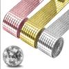 Adesivos de parede de acrílico tridimensional de mosaico autoadesivo explosivo transfronteiriço Adesivos de espelho DIY criativos Decoração de casa KTV Patch