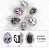 Europa y Estados Unidos zapatos nuevos joyería de cristal tridimensional hebilla para cordones de zapatos flor para zapatos accesorios de hebilla de cristal para ropa decoraciones para zapatos
