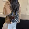 Bolso de mano diario de diseño nicho 2026 nuevo bolso tote de lunares dulces bolso de hombro cruzado casual para mujer