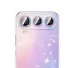 Adecuado para teléfono móvil versión doméstica Honor 600 Pro cámara punto metálico diamante ojo de águila vidrio templado película protectora de lente