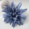 Venta al por mayor del fabricante Crisantemo de Llama Artificial Aguja de Pino Flor de Pinza de Cangrejo Cabezas de Flores Flor Artificial Decoración Accesorios para Cabello DIY Flor de Cabello