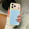 Adequado para Capa de Telefone Magnética com Padrão de Ondas para Apple 18Promax Iphone17 Cor Contrastante Dopamina 16 Capa Protetora Fosca