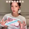 Bolsa de armazenamento em rede estilo Ouyang Nana, de alto valor, multiuso, grande capacidade, nécessaire e bolsa para artigos diversos portátil para passeios