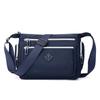 Bolso de hombro multicapa de gran capacidad con diseño de zorro colorido para mujer, bolso de mensajero impermeable para actividades al aire libre, bolso sencillo