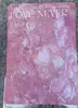 Papel de Envoltura de Flores Impermeable Material Ins Simple Popular Papel Blanco Papel de Envoltura de Flores Periódico Inglés Ramo Floral Material