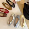 Zapatos Mary Jane Planos con Lazo Francés Estacionales First Encounter para Mujer Otoño/Invierno 2026 Zapatos de Cuero Suave Estilo Abuela