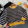 Moletom de Lã Kino Inverno Huzhou Zhili Roupa Infantil Meninos Estilo Coreano Versátil Espessado Top Roupa Casual Infantil