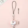 Llavero Gato Donut Colgante de Bolsa Divertido Dibujo Animado Pareja Mejor Amigo Regalo Accesorio Día del Niño Hecho a Medida