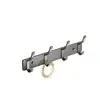 Gancho para Colgar sobre la Puerta, Perchero sin Taladro, Almacenamiento para la Entrada, Gancho para Abrigos de Pared, Colgador de Ropa para Baño