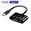 Lector de Tarjetas USB 2.0 Tipo C Teléfono Móvil Android Computadora Multifunción Otg 2.0 SD/TF/Disco U Venta Caliente Transfronteriza