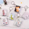 Fornecimento por atacado Mini álbum de fotos de 1 polegada e 2 polegadas com álbum de fotos de chaveiro