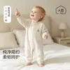 Ropa de otoño e invierno para bebé, Clase A, 100% algodón, mameluco de manga larga, capa base cálida, traje para gatear para niños, pijama