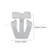 91534Se0003 Adecuado para Clip de Panel de Carrocería de Honda Accord, Clip de Fijación de Moldura Lateral de Carrocería, Hebilla de Fijación