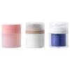 Crema Facial al Vacío Maquillaje Productos para el Cuidado de la Piel Base Crema para Ojos Tipo Empuje 15/30/50L Botella de Muestra Portátil para Viaje