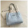 Bolsa de Tote Graffiti Rayas de Colores Casual para Mujer 2026 Nueva Versátil Gran Capacidad Bolso de Hombro Bolso de Mano de Lona para Viajes Diario para Mujer