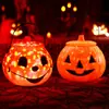 Tarro de Dulces de Halloween Transfronterizo Cubo de Calabaza Calavera Luminosa Adornos de Decoración de Halloween Cubo de Azúcar para Niños